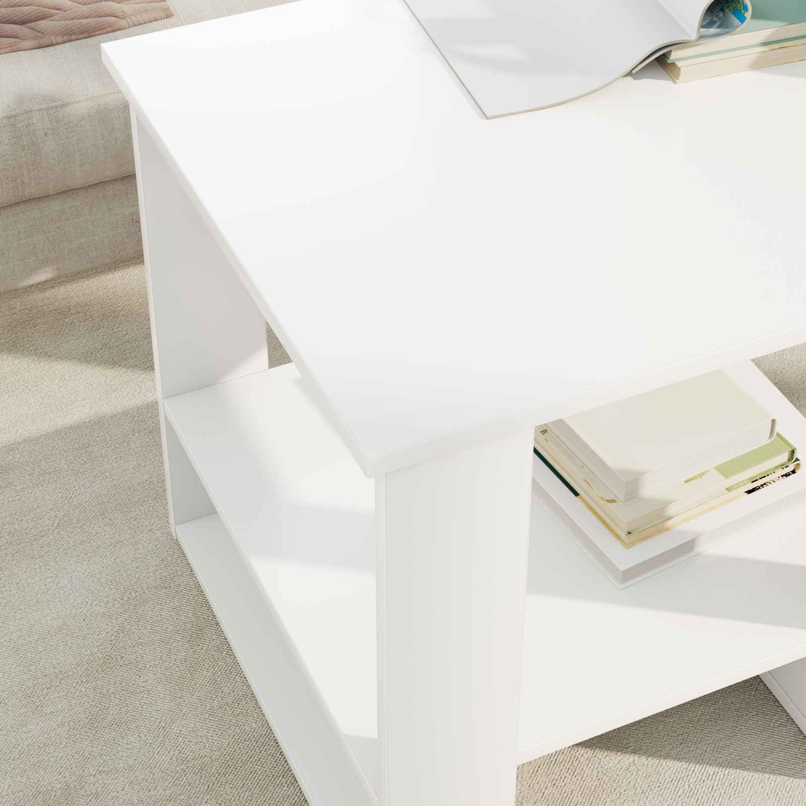Mesa de Café 51 x 50 x 50 cm Madera de ingeniería