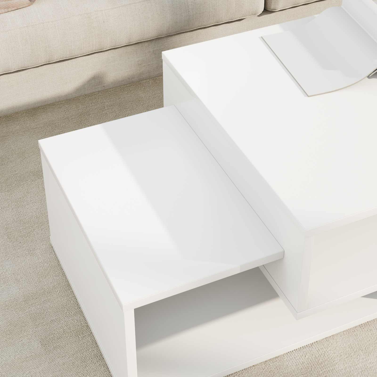 Mesa de Café 105 x 50 x 32,5 cm Madera de ingeniería