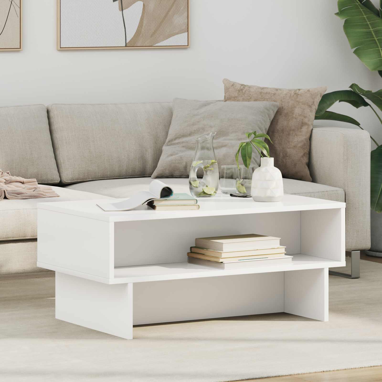 Coffee Table 100 x 46 x 35 cm Engineered Wood