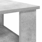 Mesa de Café Gris Concreto 57 x 55 x 45 cm Madera de ingeniería
