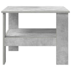 Mesa de Café Gris Concreto 57 x 55 x 45 cm Madera de ingeniería