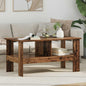 Mesa de Café Gris Concreto 57 x 55 x 45 cm Madera de ingeniería