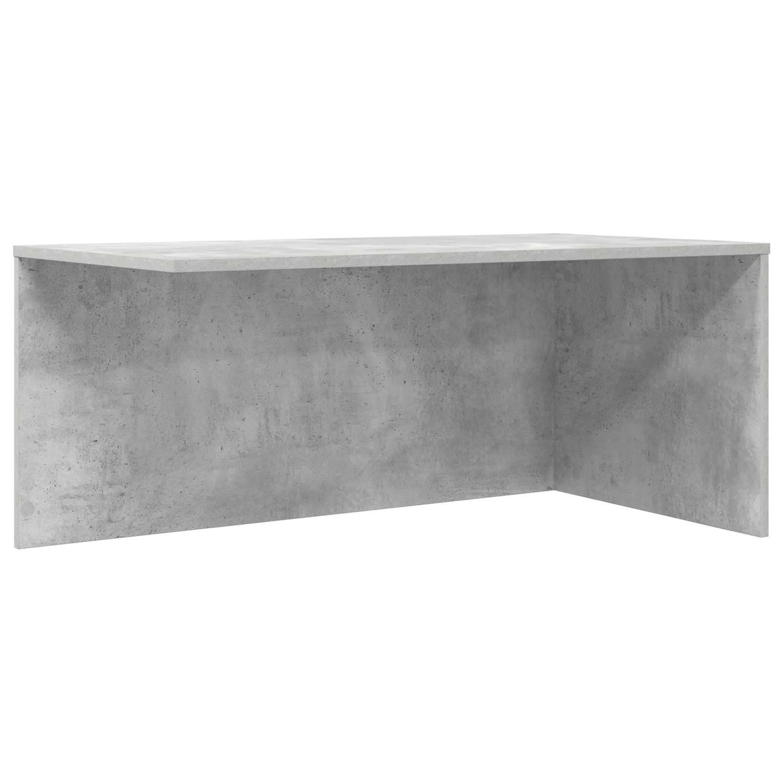 Juego de Mesas de Centro 2 pcs Gris Concreto