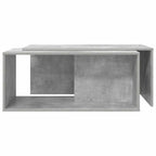 Juego de Mesas de Centro 2 pcs Gris Concreto