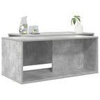 Juego de Mesas de Centro 2 pcs Gris Concreto