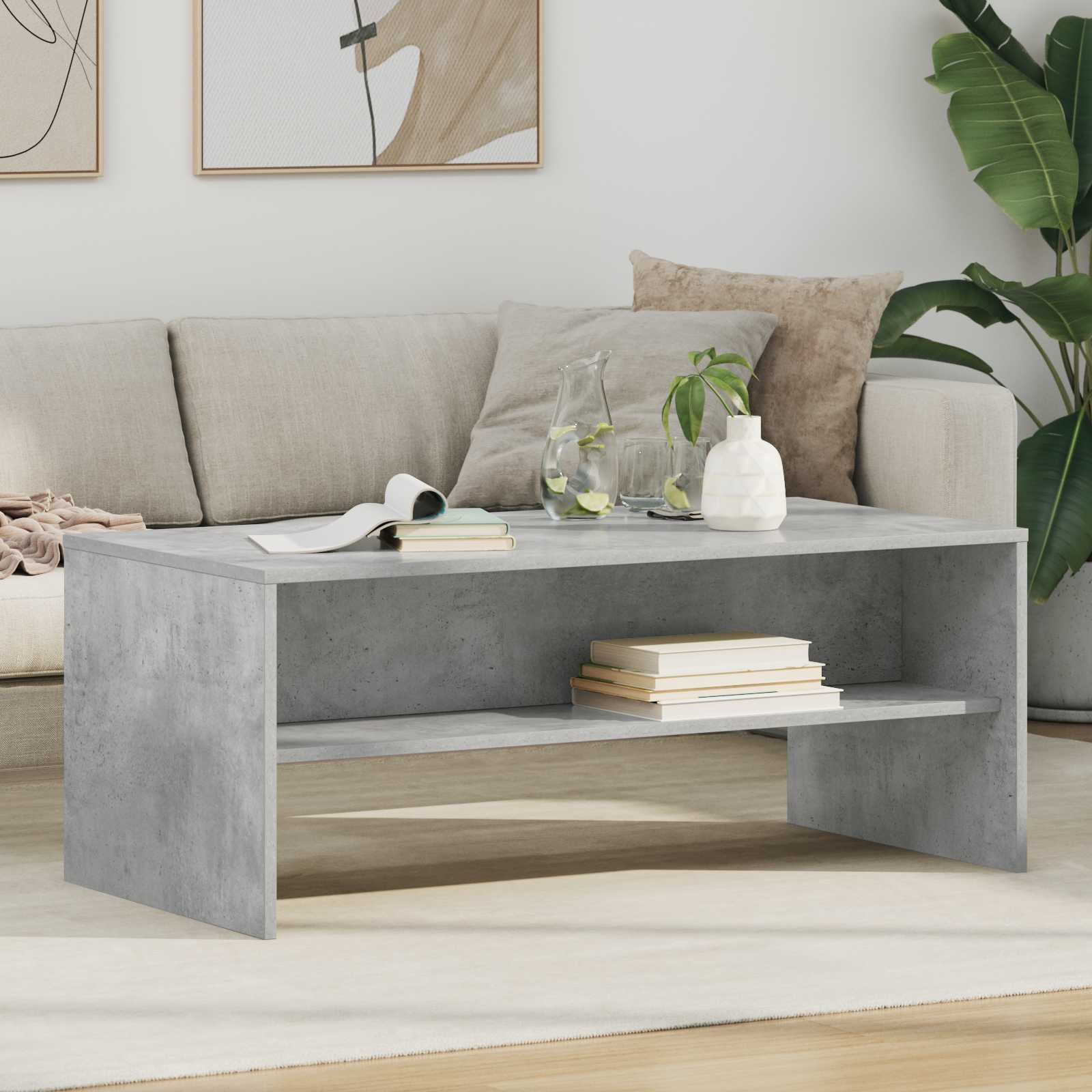 Coffee Table 100 x 50 x 40 cm Engineered Wood