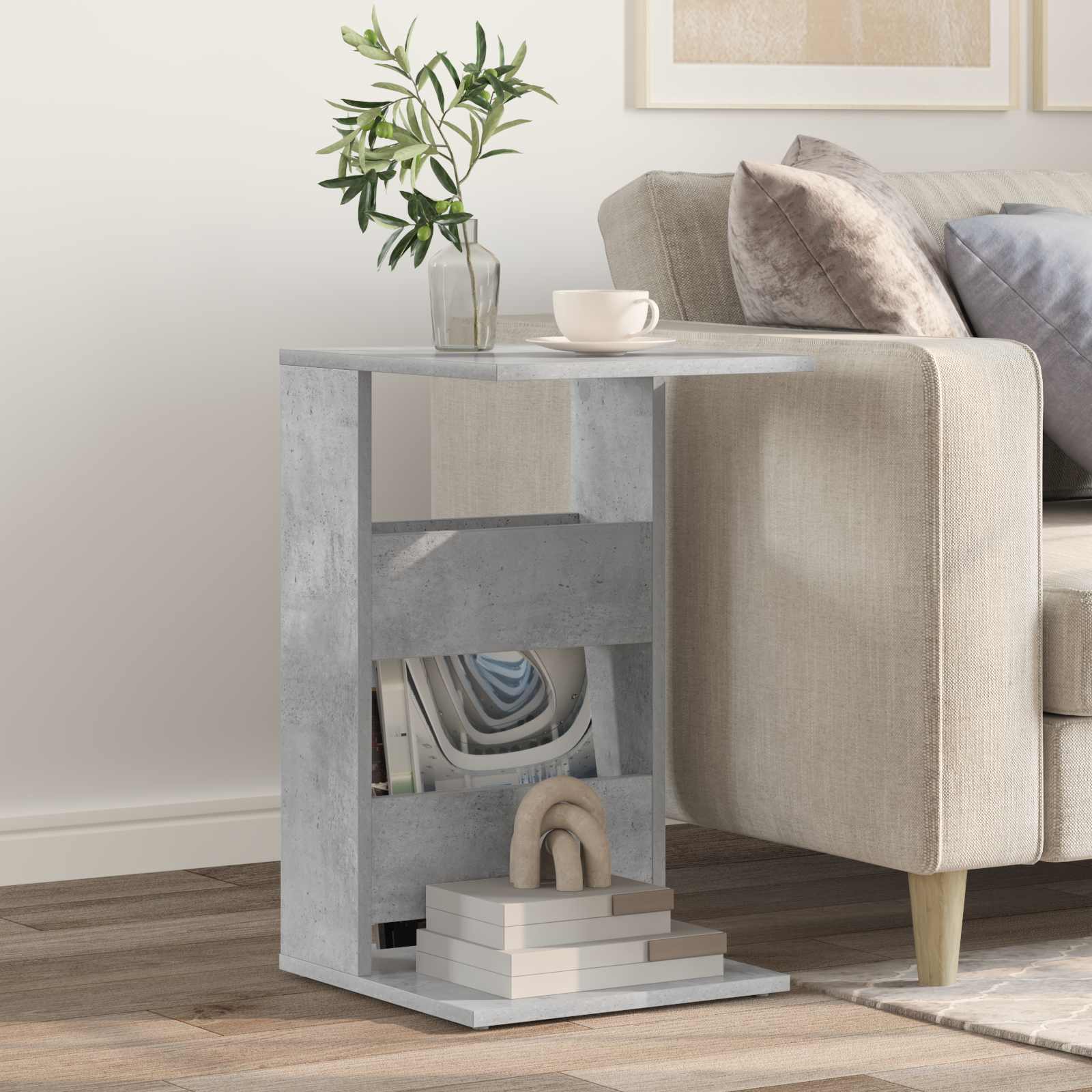 Side table 40 x 35 x 60.5 cm Engineered wood