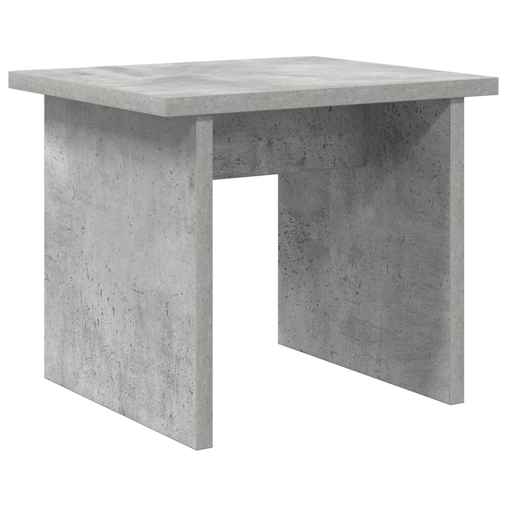Armario Zapatero 2 pcs Gris Concreto Madera de ingeniería