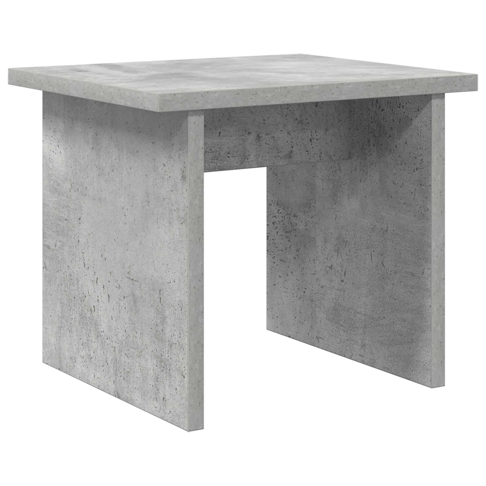 Armario Zapatero 2 pcs Gris Concreto Madera de ingeniería