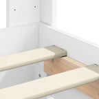 Estructura de cama con almacenamiento y cabecero 3 pcs