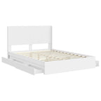 Estructura de cama con almacenamiento y cabecero 3 pcs
