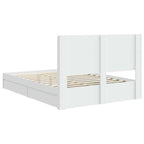 Estructura de cama con almacenamiento y cabecero 3 pcs