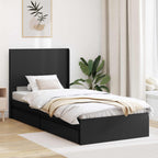 Estructura de cama con almacenamiento y cabecero 3 pcs
