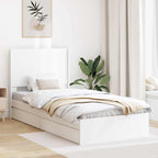 Estructura de cama con almacenamiento y cabecero 3 pcs