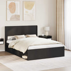 Estructura de cama con almacenamiento y cabecero