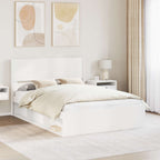 Estructura de cama con almacenamiento y cabecero