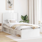 Estructura de cama con almacenamiento y cabecero