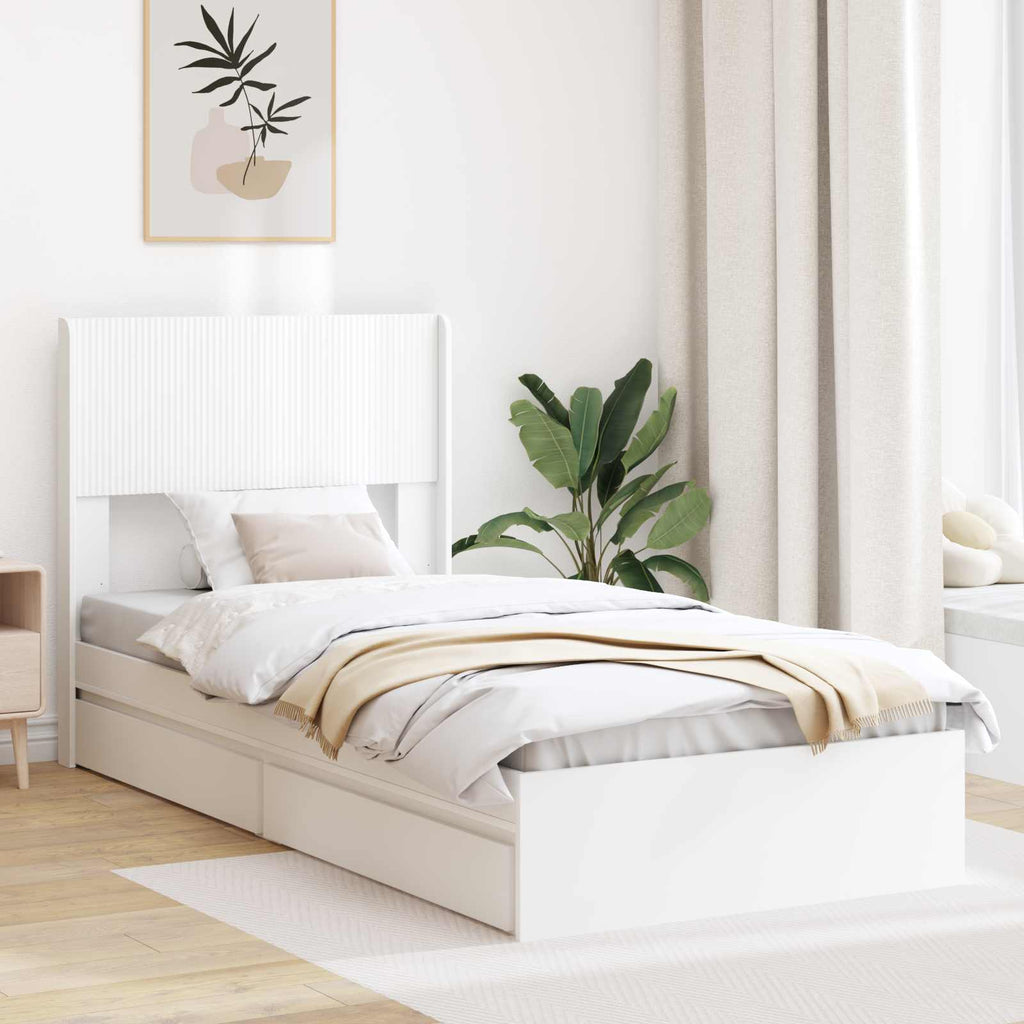Estructura de cama con almacenamiento y cabecero 3 pcs