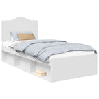Estructura de cama 100 x 200 cm Madera de pino macizo