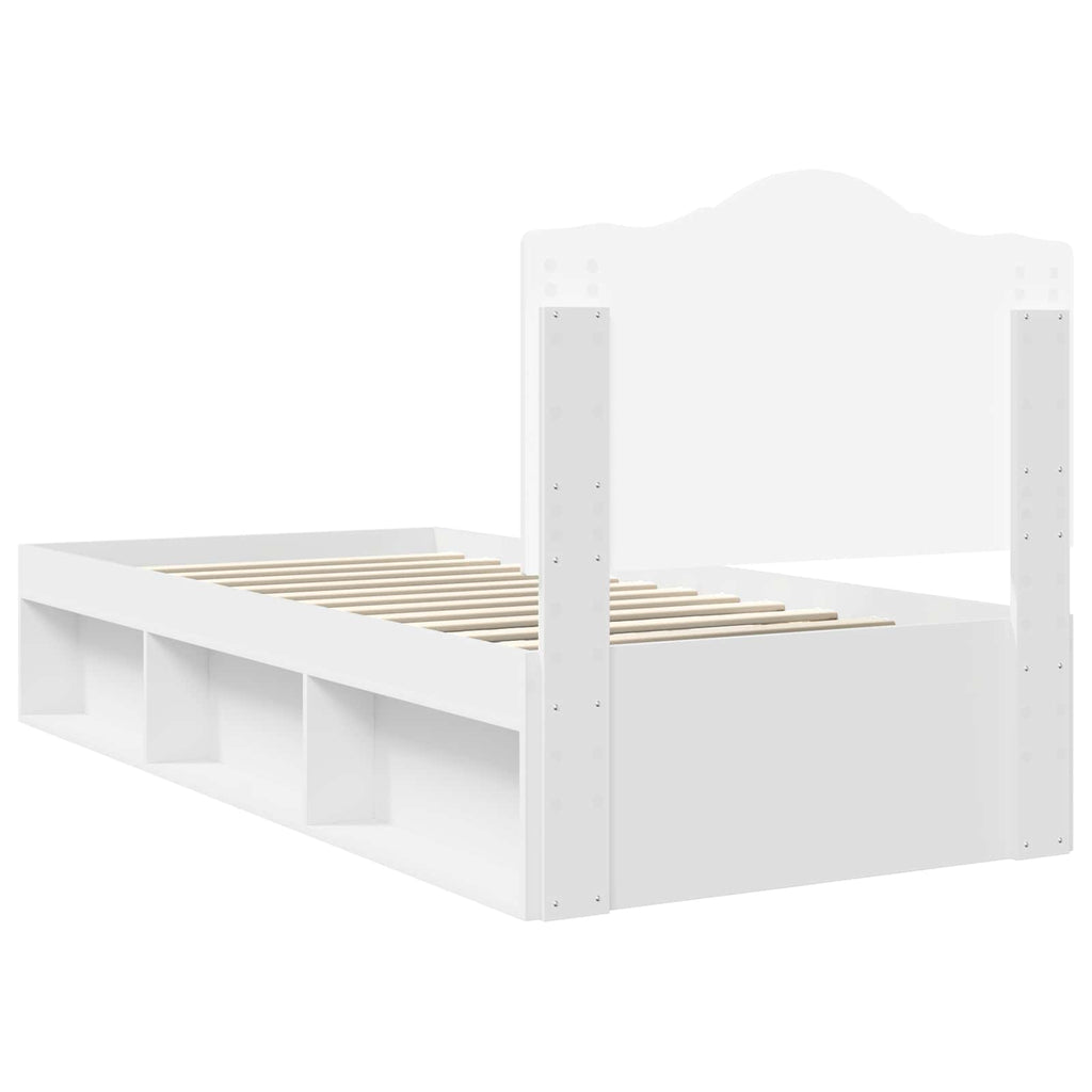 Estructura de cama 100 x 200 cm Madera de pino macizo