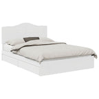 Cama con almacenamiento 140 x 190 cm Madera de ingeniería