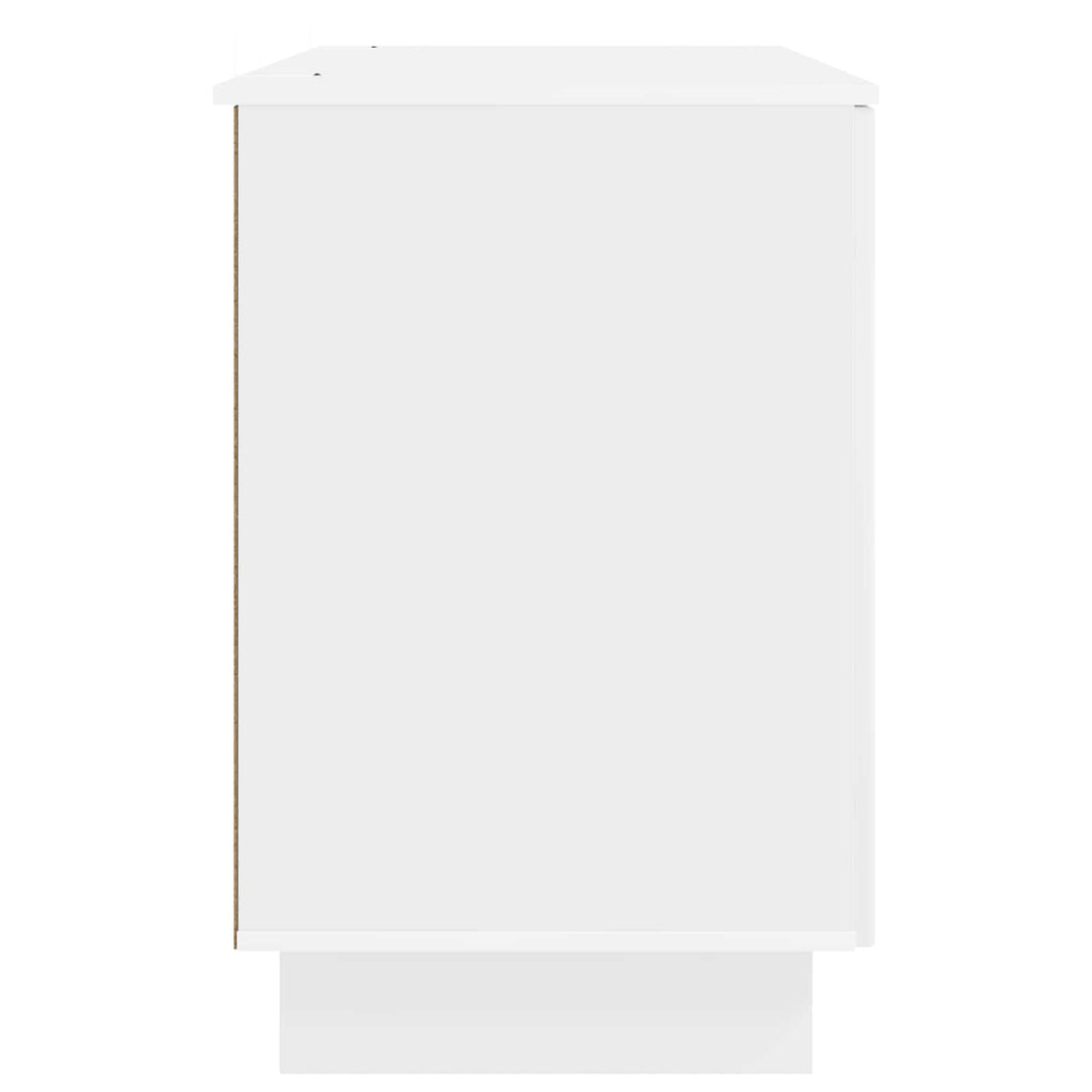 Escritorio Blanco Brillante Madera de ingeniería