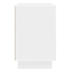 Escritorio Blanco Brillante Madera de ingeniería