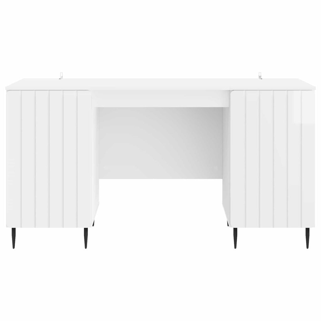 Escritorio Brillante 142,5 x 50 x 75 cm Madera de Ingeniería