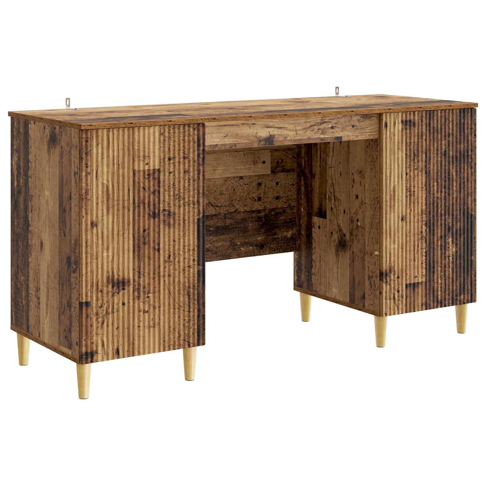 Escritorio Brillante 142,5 x 50 x 75 cm Madera de Ingeniería