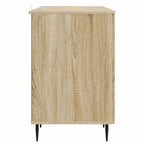 Escritorio Roble Sonoma 142,5 x 50 x 75 cm Madera de Ingeniería