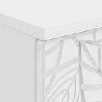 Escritorio Blanco Brillante Madera de ingeniería