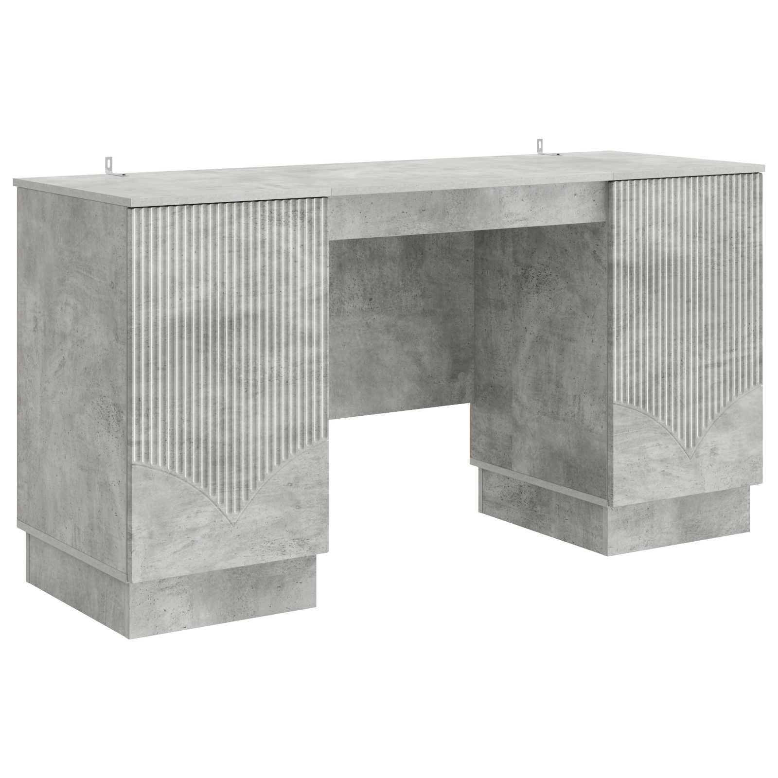 High Gloss Desk 142.5 x 50 x 75 cm Engineered Wood