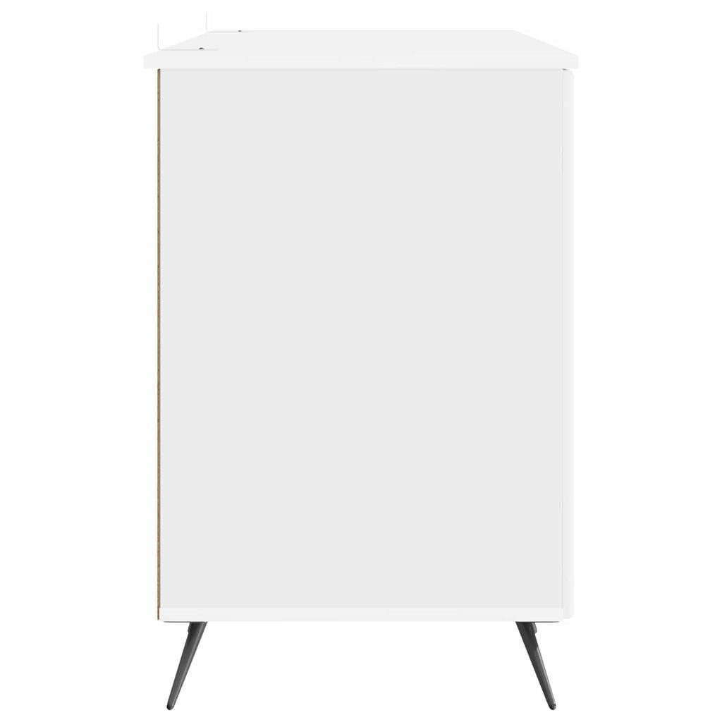 Escritorio Brillante 142,5 x 50 x 75 cm Madera de Ingeniería