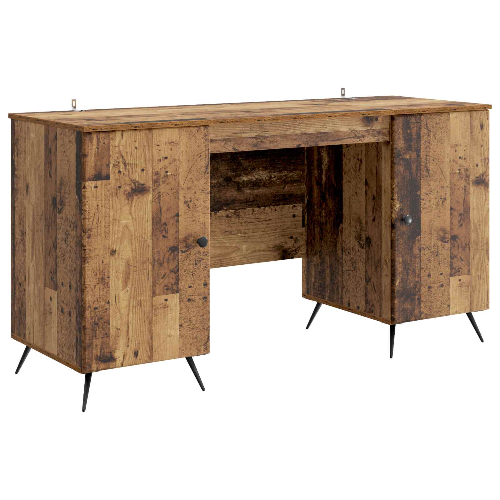 High Gloss Desk 142.5 x 50 x 75 cm Engineered Wood