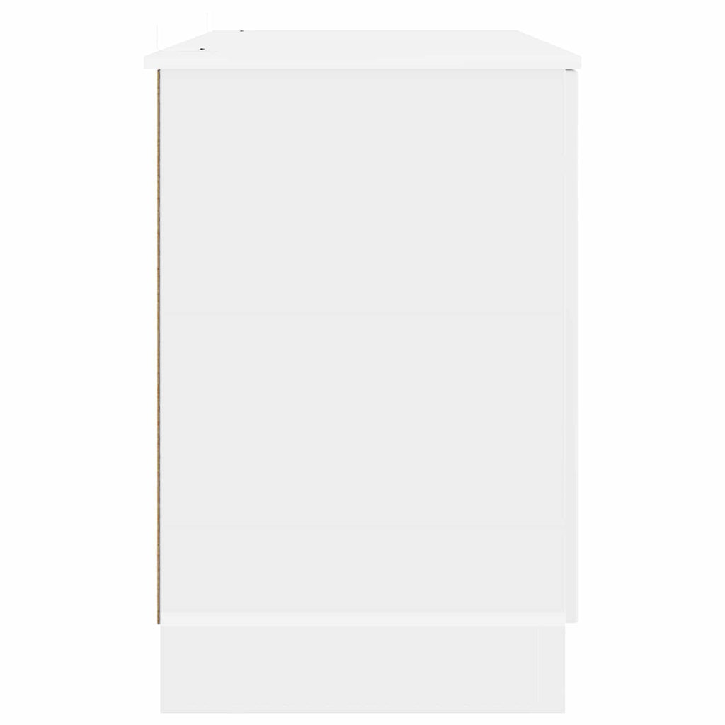 Escritorio Brillante 142,5 x 50 x 75 cm Madera de Ingeniería
