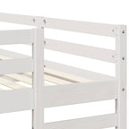 Estructura de litera triple 140 x 200 cm Madera de pino macizo