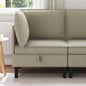 Corner sofa with storage Arena Velvet