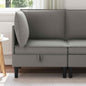 Corner sofa with storage Arena Velvet