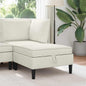 Yellow Velvet Corner Sofa with Storage