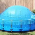 Almohada de piscina de invierno Azul Ø 220 x 140 cm PVC