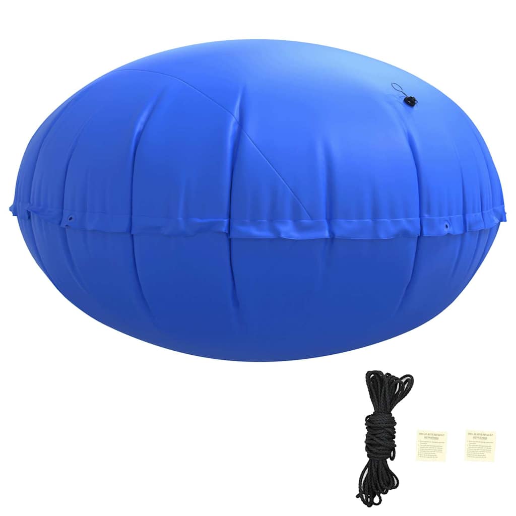 Almohada de piscina de invierno Azul Ø 220 x 140 cm PVC
