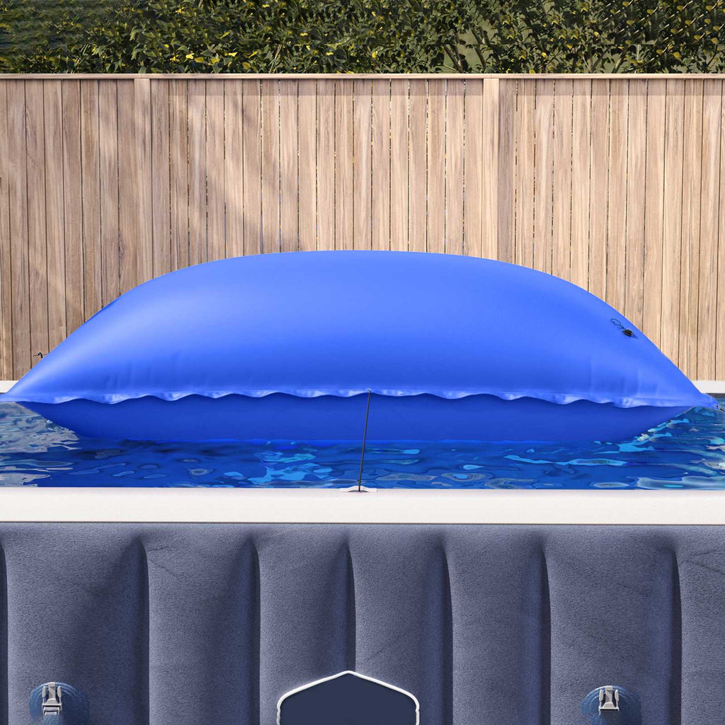 Almohada de piscina de invierno Azul 380 x 180 x 140 cm PVC