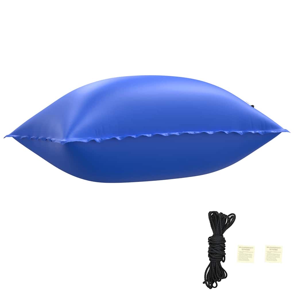 Almohada de piscina de invierno Azul 380 x 180 x 140 cm PVC