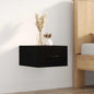 Bedside Cabinet with drawer Aged wood 35 x 35 x 20 cm