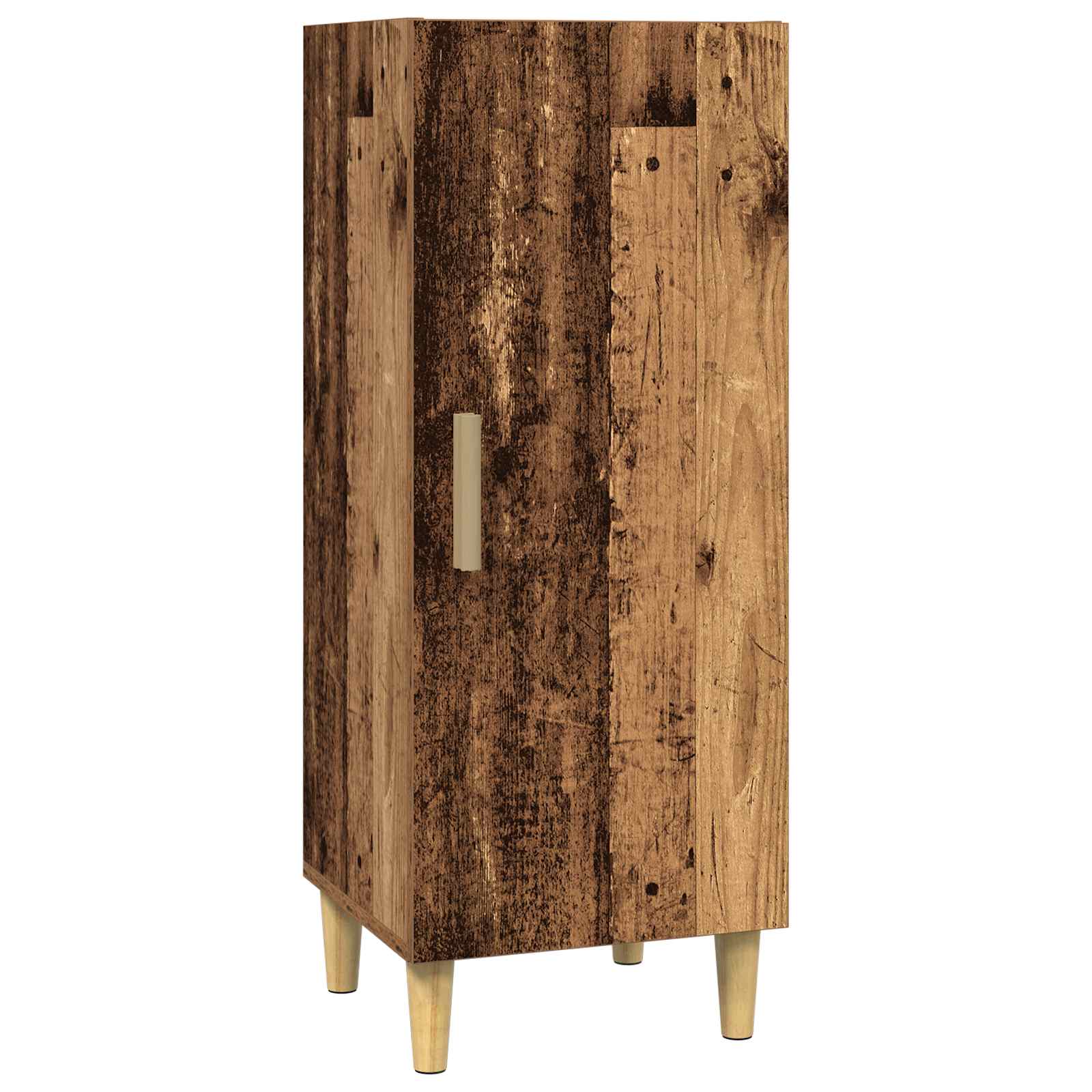 Aparador Madera envejecida 34,5 x 34 x 90 cm