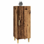 Aparador Madera envejecida 34,5 x 34 x 90 cm