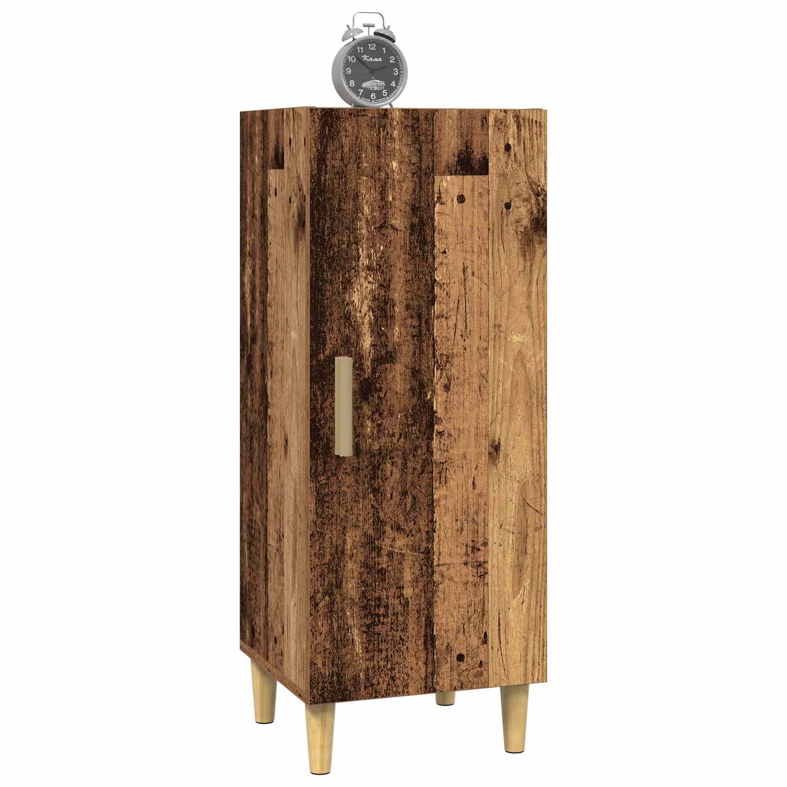 Aparador Madera envejecida 34,5 x 34 x 90 cm