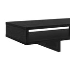 Soporte para Monitor con estante Negro 100 x 27 x 15 cm