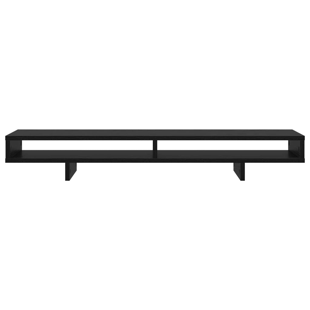 Soporte para Monitor con estante Negro 100 x 27 x 15 cm