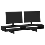 Soporte para Monitor con estante Negro 100 x 27 x 15 cm